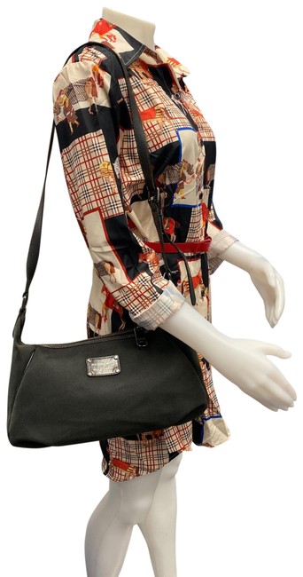 Burberry Sling Black Fabric Cross Body Bag