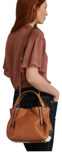 Burberry Small Maidstone Saddle Brown Cross Body Bag