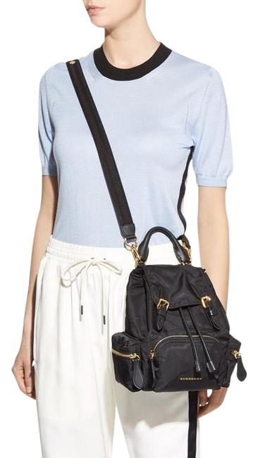 Burberry Small Nylon Black Cross Body Bag