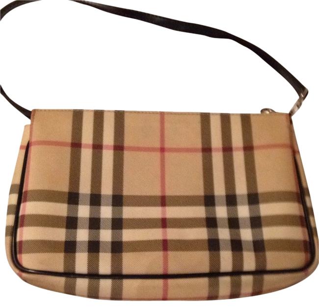 Burberry Small Purse Novacheck Canvas W Leather Clutch