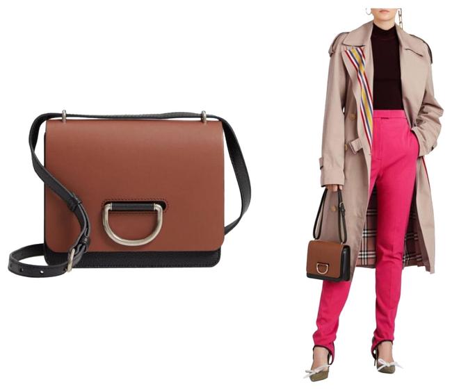 Burberry Small Ring Two Tone Cross Body Bag