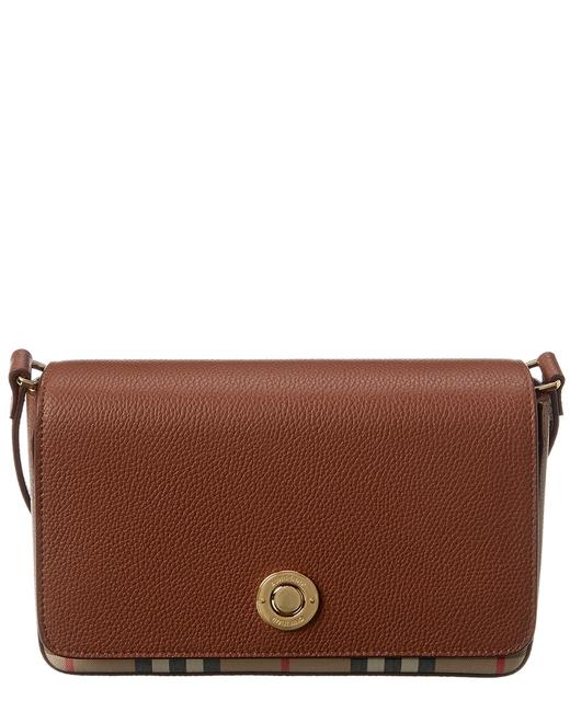 Burberry Small Vintage CheckLeather Cross Body Bag