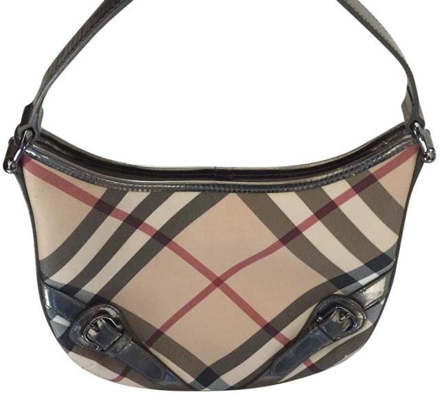 Burberry Super Nova Check Hobo Bag
