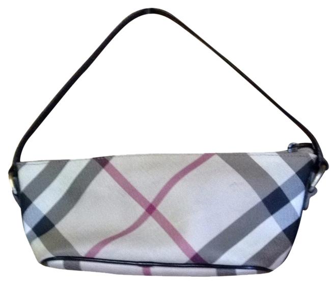 Burberry Tan Vinyl Clutch