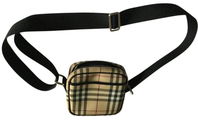Burberry Tan Vinyl Cross Body Bag