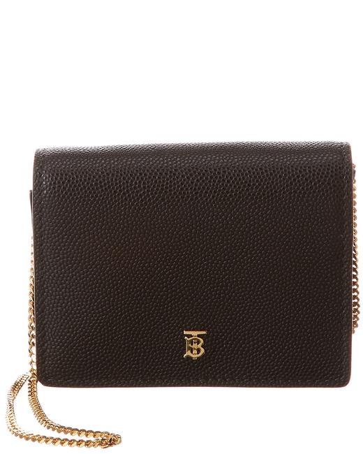 Burberry Tb Grainy Leather Card Case On Chain 8022436 Cross Body Bag