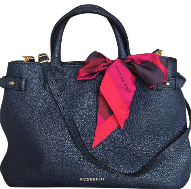 Burberry The Banner Ink Blue Cross Body Bag