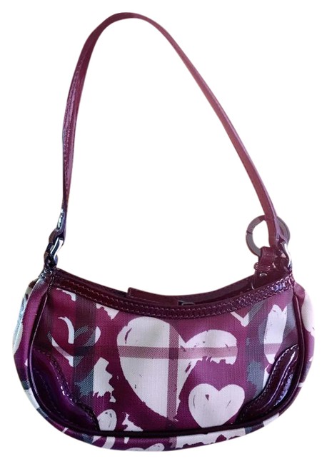 Burberry Evening Bag Very Cute Red Clutch