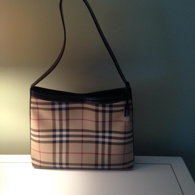 Burberry Hobo 317 Small Nova Check Shoulder Bag