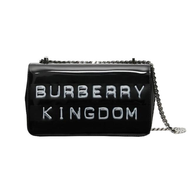 Burberry 80211271 Black Polyurethane Shoulder Bag