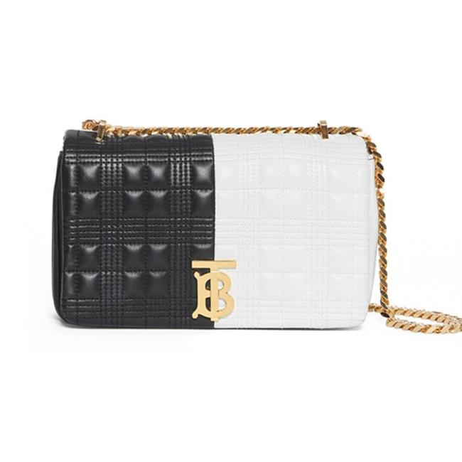 Burberry 80212091 BlackWhite Shoulder Bag