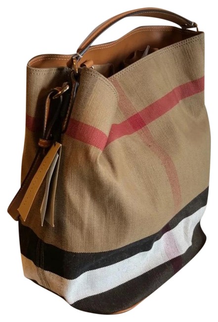 Burberry Ashby Medium Brown Shoulder Bag