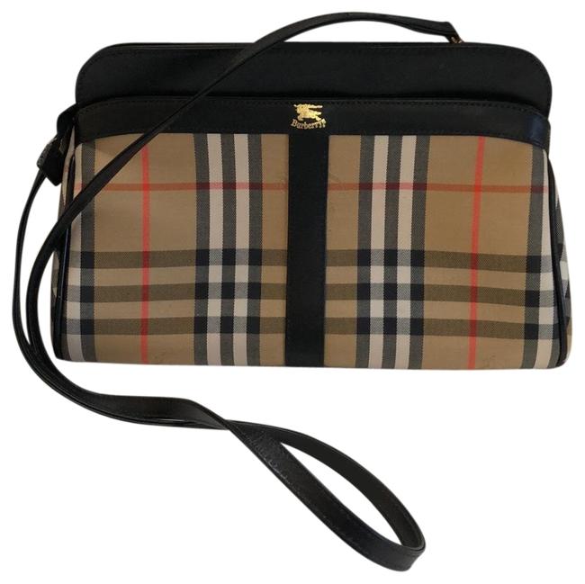 Burberry Beige Canvas Shoulder Bag