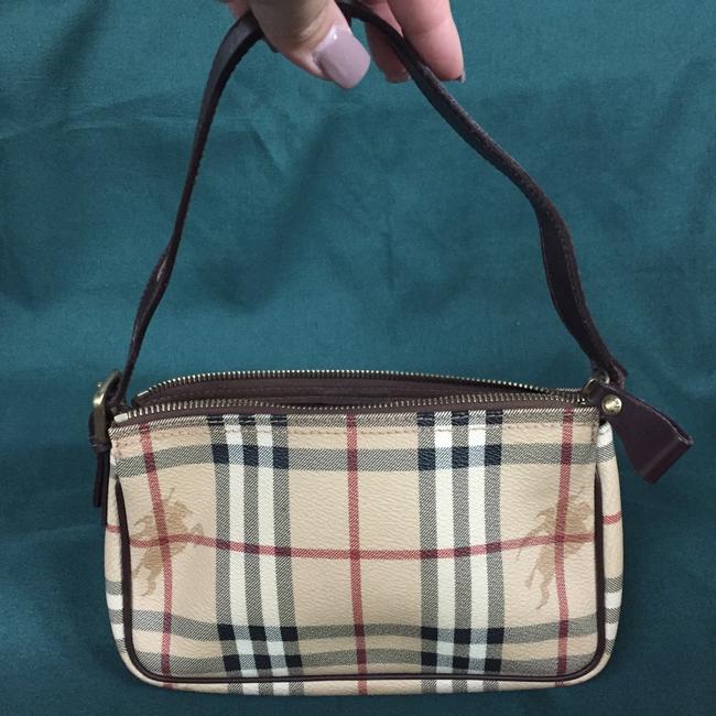 Burberry Beige Leather Shoulder Bag