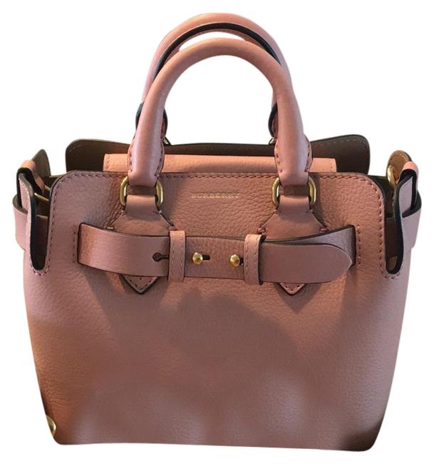 Burberry Belt Ash Pink Leather Shoulder Bag