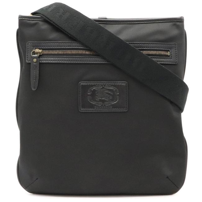 Burberry Black NylonLeather Shoulder Bag