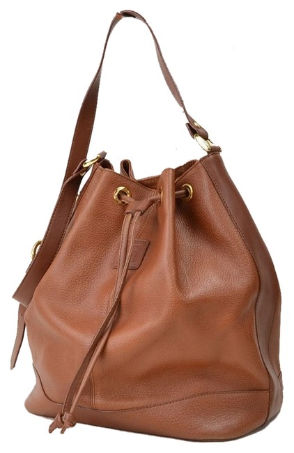 Burberry Brown Handbag Soft Leather Shoulder Bag