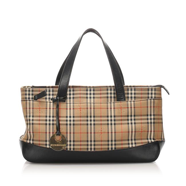 Burberry Brown Leather Shoulder Bag