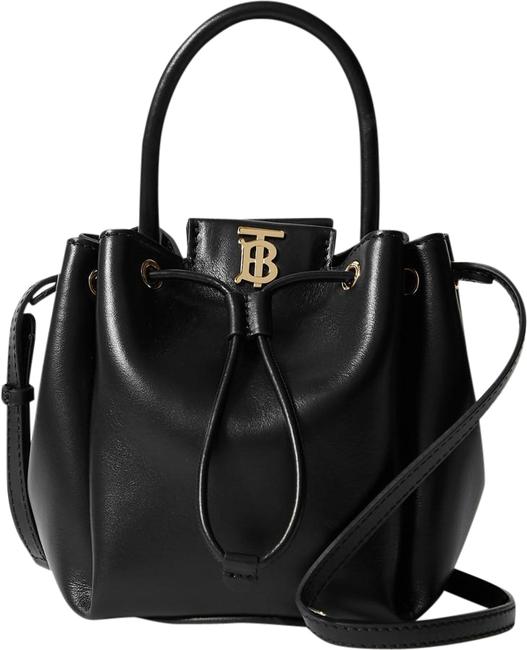 Burberry Bucket Leather Shoulder Bag