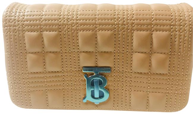 Burberry Bum Quilted Lambskin Lola 2020 Camel Leather Shoulder Bag