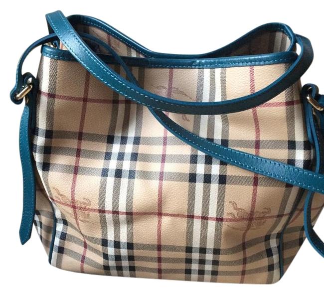 Burberry Canterburry Purse Haymarket British Racing Green Shoulder Bag