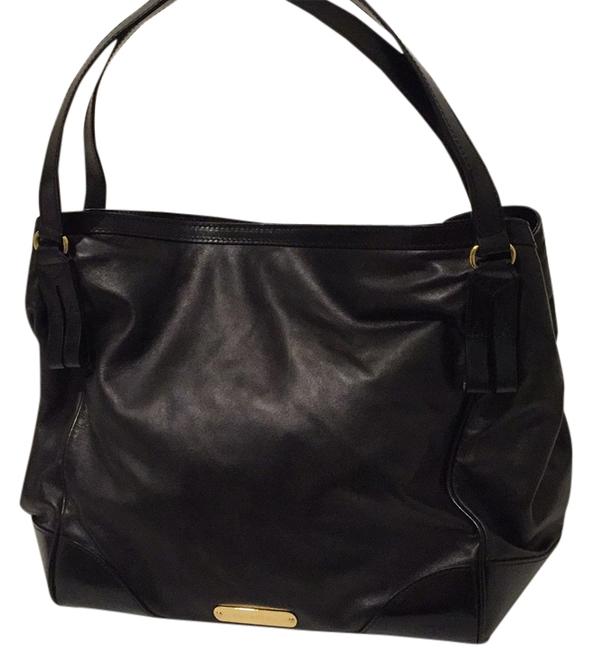 Burberry Canterbury Bridle Belted Leather Tote Shoulder Bag