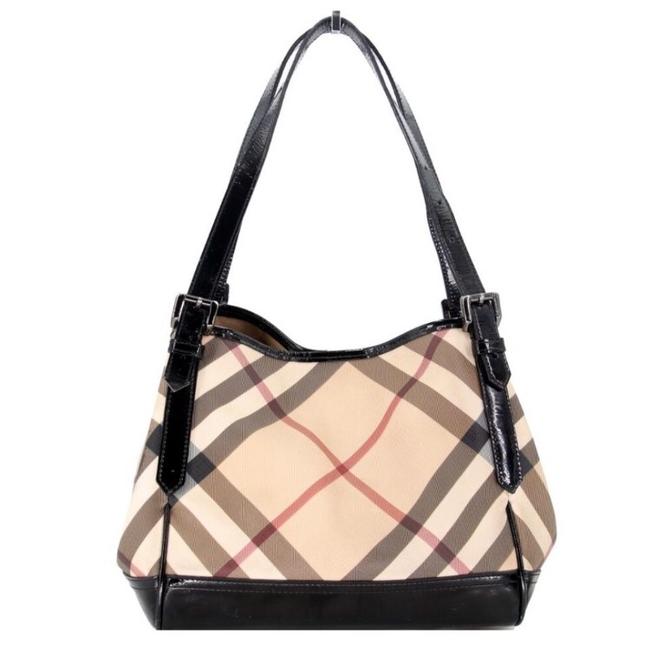 Burberry Canterbury Coated Canvas Shoulder Bag