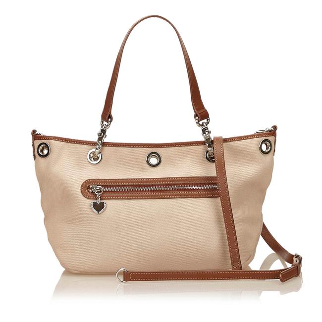 Burberry Canvas Beige Fabric Shoulder Bag