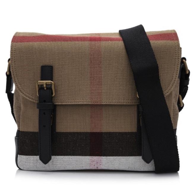 Burberry Canvas Check Shoulder Bag