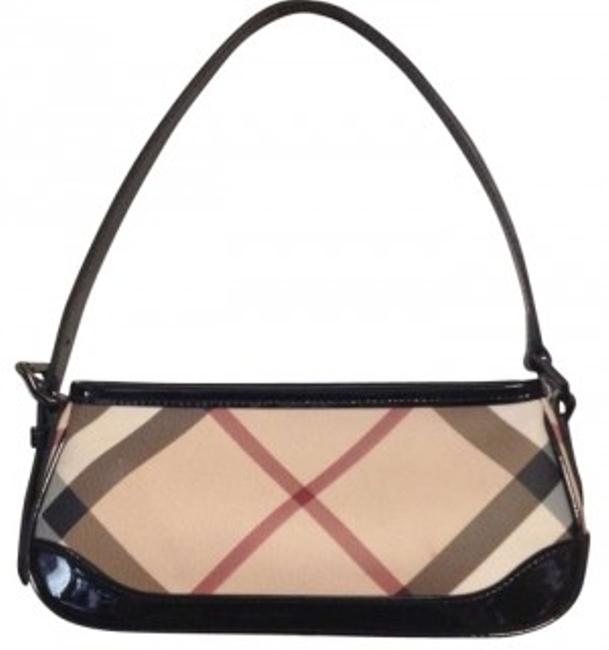 Burberry Check Print Shoulder Bag