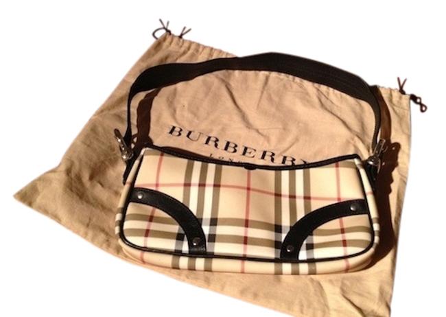 Burberry Classic Tan Check Shoulder Bag