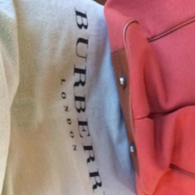 Burberry CoralOrange Shoulder Bag