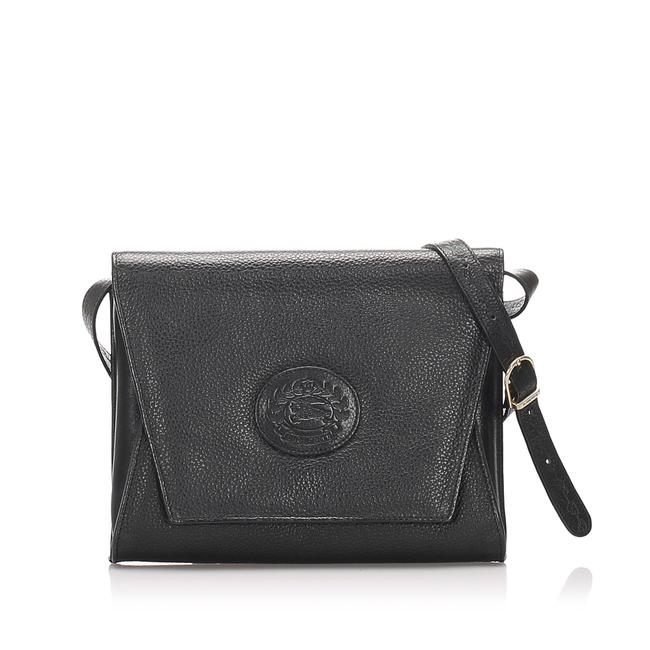 Burberry Crossbody Black Leather Shoulder Bag