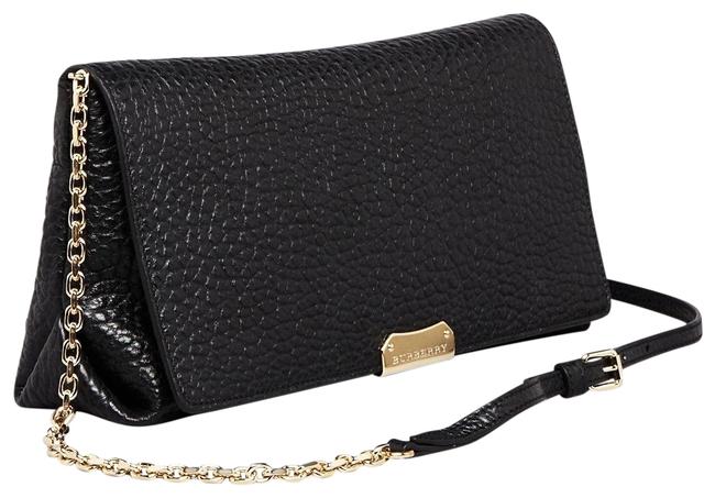 Burberry Crossbody Medium Mildenhall Leather Black Shoulder Bag