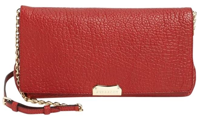Burberry Crossbody Medium Mildenhall Red Shoulder Bag