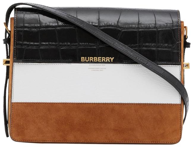Burberry Grace Multicolor Leather Shoulder Bag