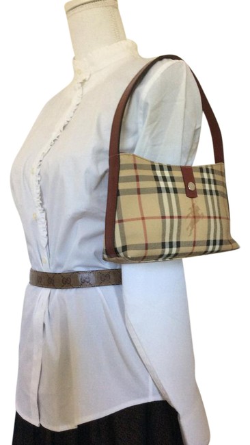 Burberry Great Condition Haymarket Check Small Handbag Shoulder Bag