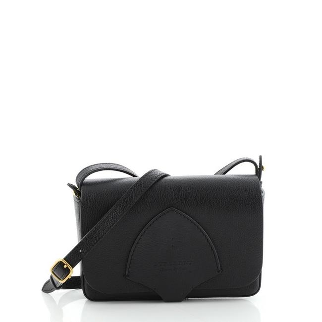 Burberry Hampshire Leather Small Shoulder Bag