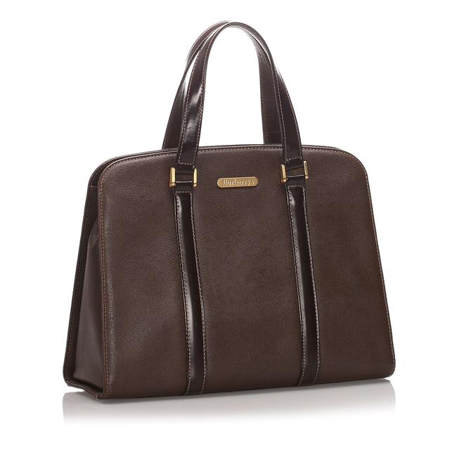 Burberry Handbag Brown Leather Shoulder Bag