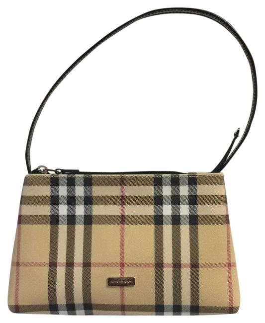 Burberry Handbag Novacheck Coated Canvad Shoulder Bag