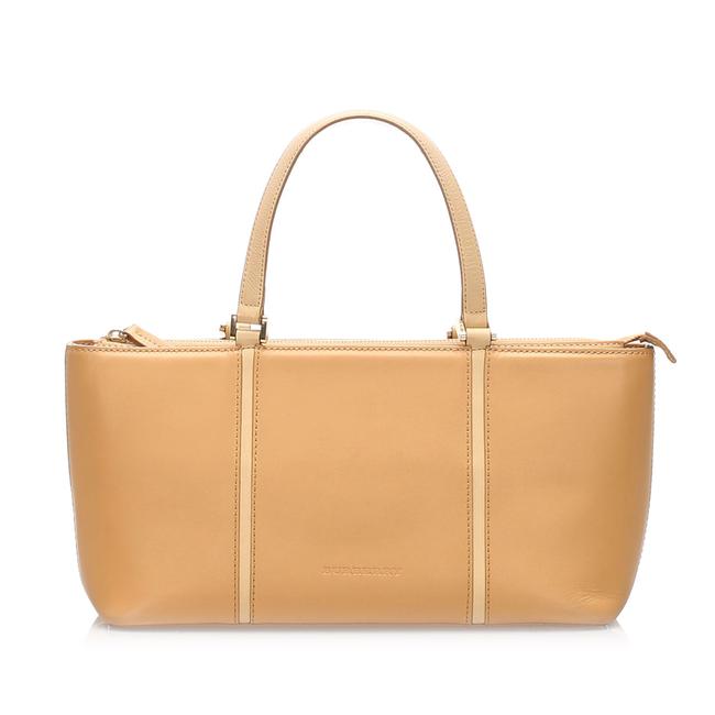 Burberry Handbag Yellow Leather Shoulder Bag