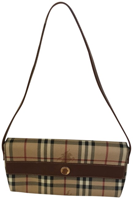 Burberry Haymarket Check Shoulder Bag