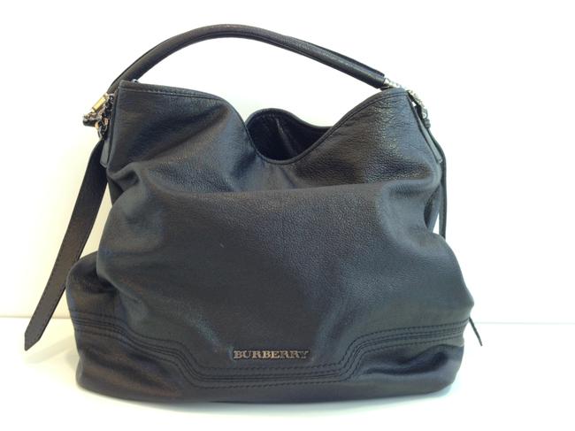 Burberry Hobo Black Shoulder Bag