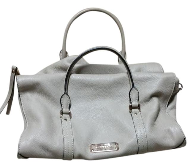 Burberry Large Convertable Cream Leather Shoulder Bag