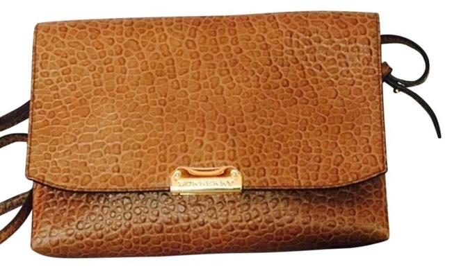 Burberry Large Langley Light Brown Leather Shoulder Bag