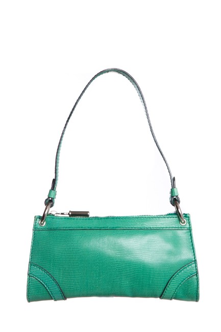 Burberry Lizard Green Shoulder Bag