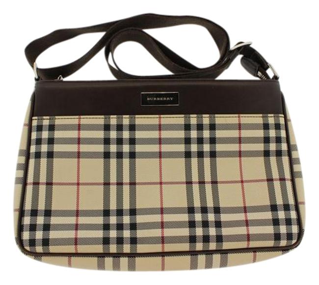 Burberry Crossbody Logos Novacheck Pattern Shoulder Bag