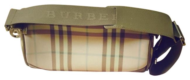 Burberry Lola Barrel Nova Check Pink Shoulder Bag