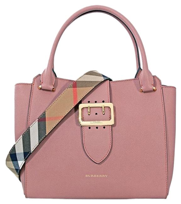 Burberry Medium Buckle Pink Shoulder Bag
