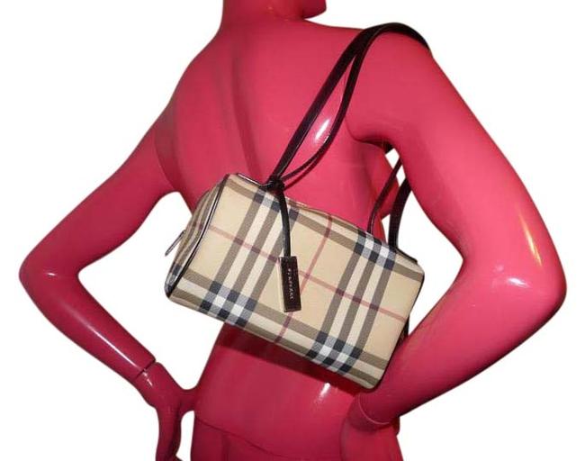 Burberry Mini Canvas Shoulder Bag